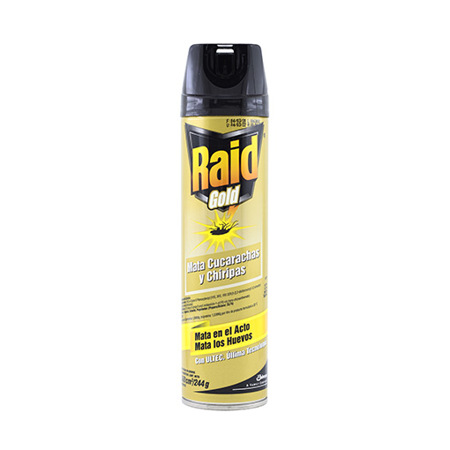 Imagen de Insecticida Gold Mata Cucarachas Raid 240 Ml.