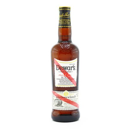 Imagen de Whisky 12 años Dewars 0,75 L.