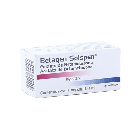 Imagen de Betametasona Betagen Solspen Amp 1Ml X 1