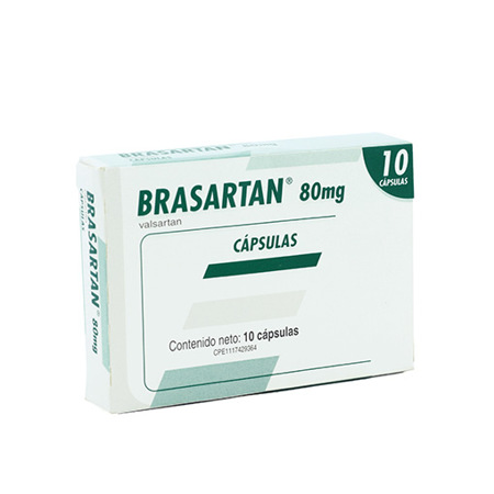 Imagen de Valsartan Brasartan Tab. 80Mg X10