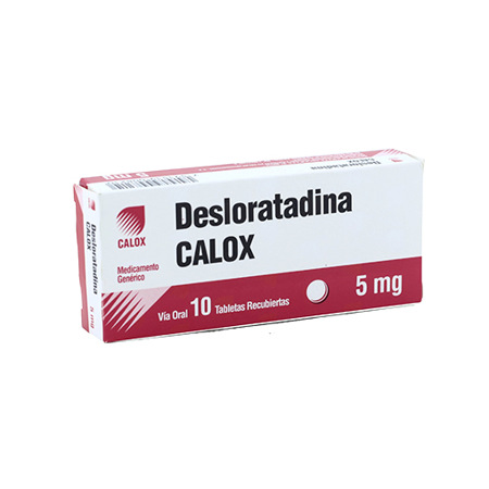 Imagen de Desloratadina Comp. 5Mg X10 Calox