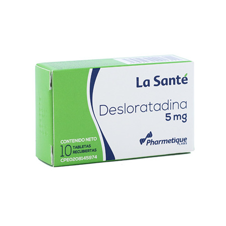 Imagen de Desloratadina Tab. 5Mg X10 La Sante