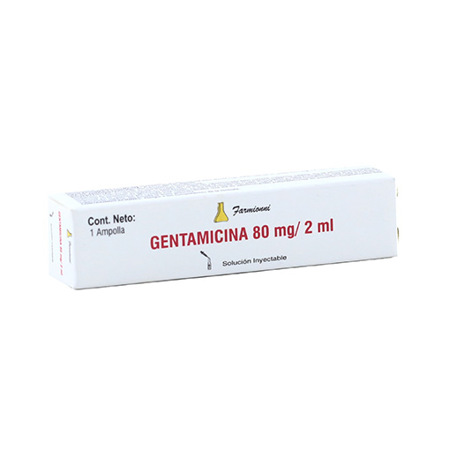 SIGO - Gentamicina Amp 80mg/2mlx1 Colmed