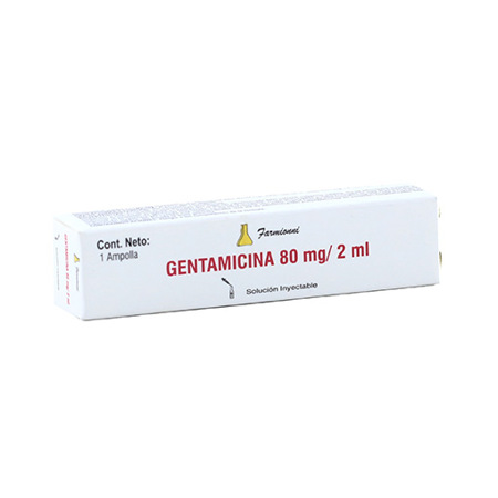 Imagen de Gentamicina Amp. 80Mg/2Ml Farmionni