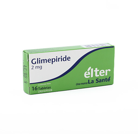 Imagen de Glimepiride Tab. 2Mg X16 Élter.