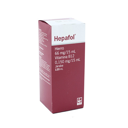 Imagen de Hierro Hepafol Jbe. 120Ml