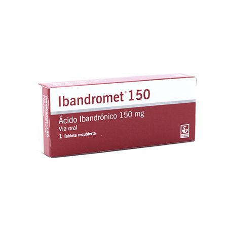 Imagen de Ácido Ibandronico Ibandromet Tab. 150Mg X1