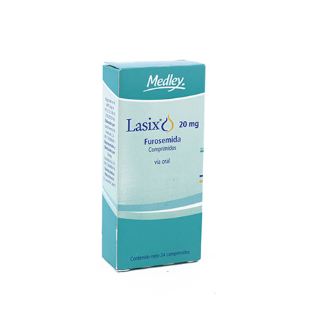 Imagen de Furosemida Lasix Comp. 20Mg X24