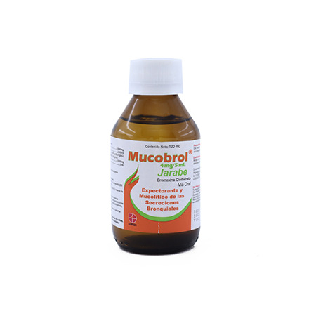 Imagen de Bromhexina  Mucobrol Jbe. X120Ml.