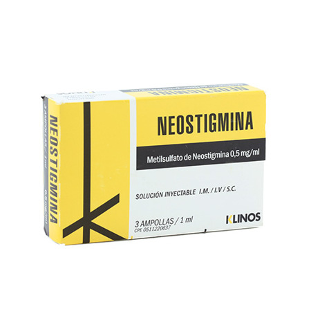 Imagen de Neostigmina Amp. 1Ml X3