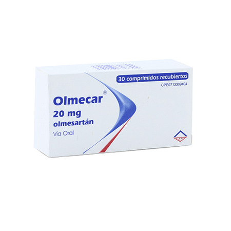 Imagen de Olmesartan + Hct Olmecar Comp. 20Mg X30