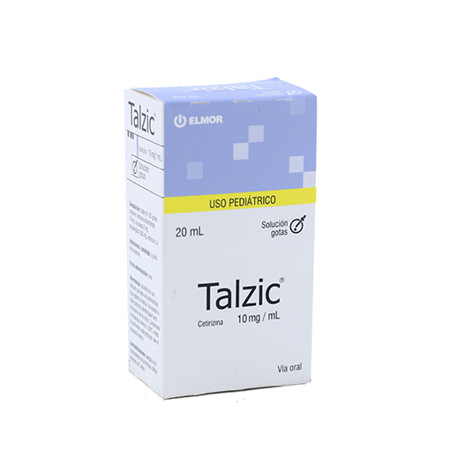 Imagen de Cetirizina Talzic Sol. Gts. 10Mg/Ml X20Ml.