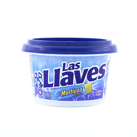 Imagen de Lavaplatos Multiuso En Crema Las Llaves 500 Gr.