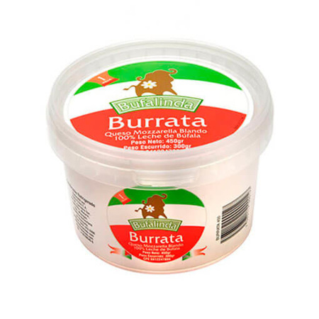 Imagen de Queso Burrata Bufalinda 400 Gr.