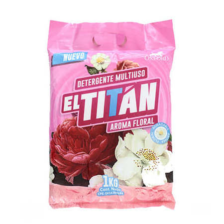Imagen de Detergente En Polvo Con Aroma Floral El Titán 1 K.