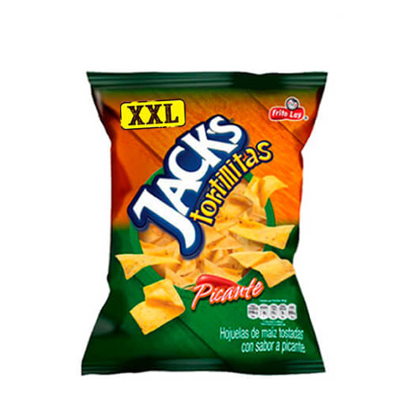 Imagen de Snack Tortillas Picante Jacks 350 Gr.