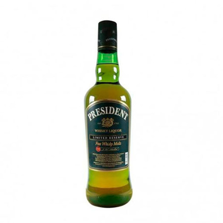 Imagen de Licor De Whisky President 0.70 L.