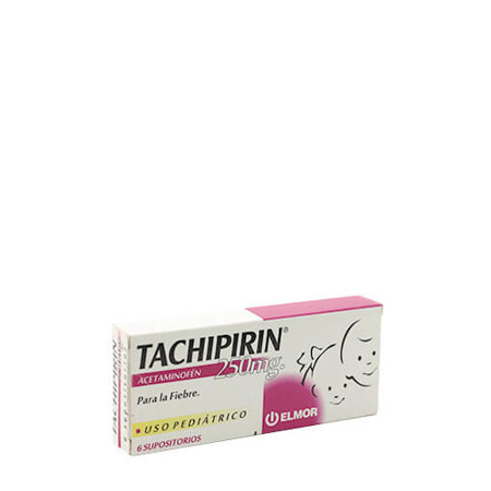 Imagen de Acetaminofen Tachipirin Susp. 250Mg X6