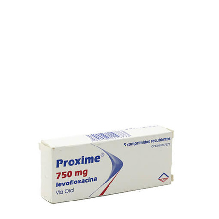 Imagen de Levofloxacina Proxime Comp. 750Mg X5