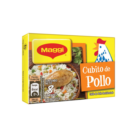 Imagen de Caldo De Pollo Maggi 92 Gr (8 Unidades).