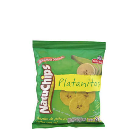 Imagen de Platanitos Natural Fritolay 80 Gr.