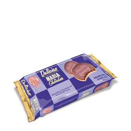 Imagen de Galleta De Chocolate Delicias María Puig 136 Gr (4 Unidades).