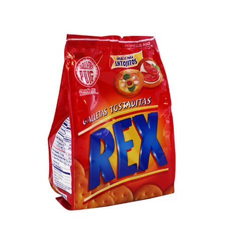 Imagen de Galletas Tostaditas Rex 200 Gr.