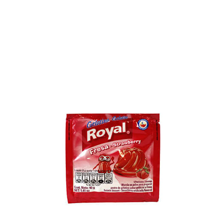 Imagen de Gelatina de Fresa Royal 40 Gr.