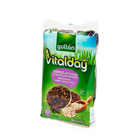 Imagen de Galleta de Arroz Integral y Chocolate Gullón 105.2 Gr.