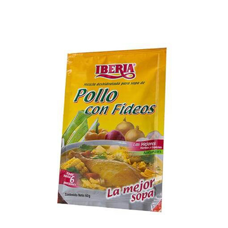 Imagen de Sopa De Pollo Y Fideo Iberia 65 Gr.