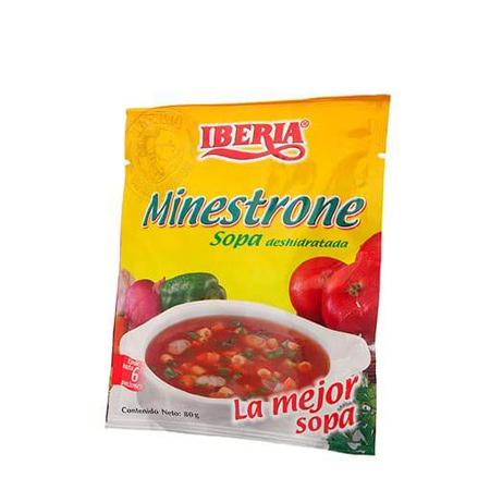 Imagen de Sopa De Minestrone Iberia 80 Gr.