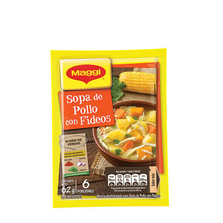 Imagen de Sopa De Pollo Con Fideos Maggi 62 Gr.