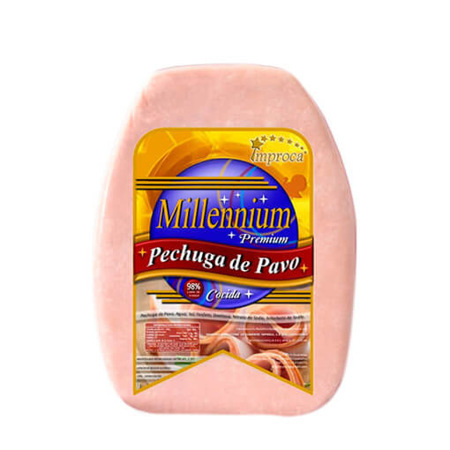 Imagen de Pechuga de Pavo Millennium 250 Gr.