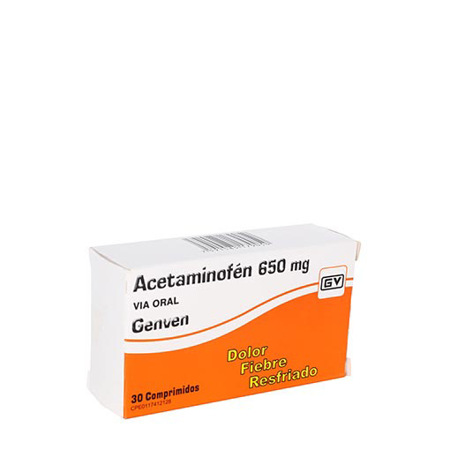 Imagen de Acetaminofen Cap. 650Mg X30 Genven