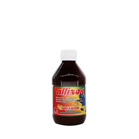 Imagen de Vitamina A + D Allixon Jbe. 240Ml Naranja