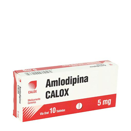 Imagen de Amlodipina Tab. 5Mg X10 Calox