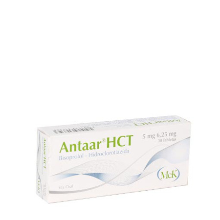 Imagen de Bisoprolol + Hct Antaar 5Mg/6.25Mg X30