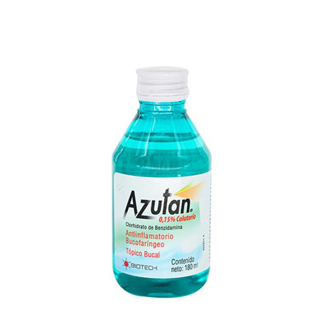 Imagen de Benzidamina Azutan Topico Bucal 180Ml