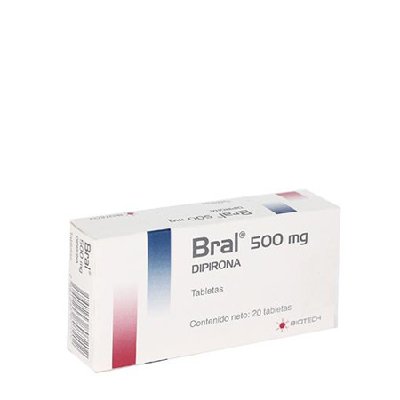 Imagen de Dipirona Bral Tab. 500Mg X20