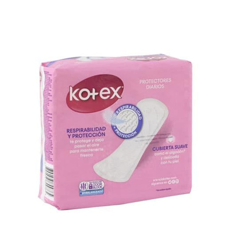 Imagen de Protectores Cuidado Diario Kotex (50 Unidades).