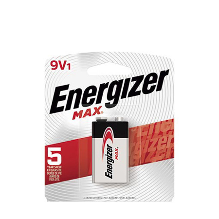 Imagen de Pilas 9V Energizer Max (Unidad).