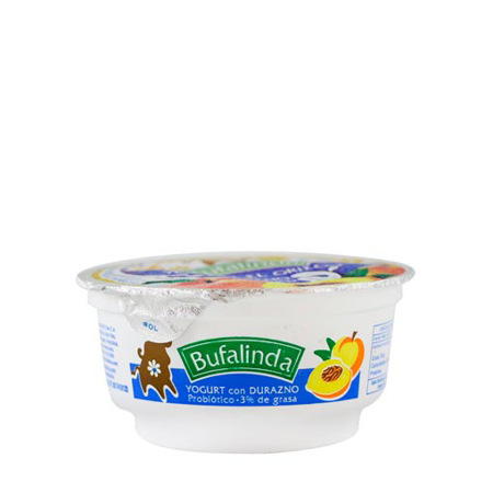 Imagen de Yogurt Con Durazno Bufalinda 180 Gr.