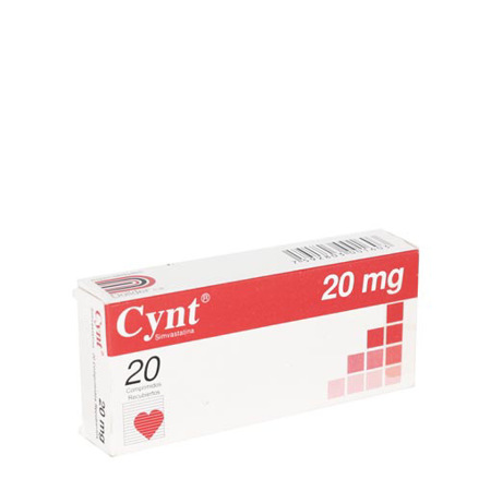 Imagen de Cynt Simvastatina Comp 20Mg X20