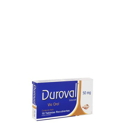 Imagen de Sildenafil Duroval Tab. 50Mg X10