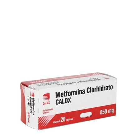 Imagen de Metformina Tab. 850Mg X28 Calox