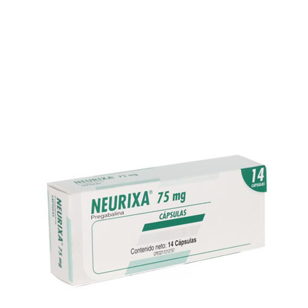 Imagen de Pregabalina Neurixa Cap. 75Mg X14