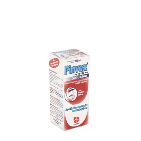 Imagen de Dihidroxi+Nistatina Pinvex Sol. Topico Bucal 10Ml