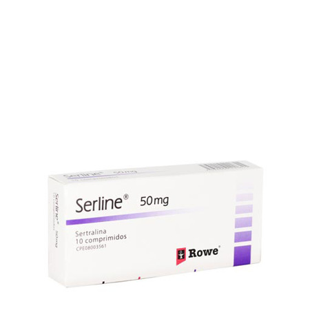 Imagen de Sertralina Serline Comp. 50Mg X10