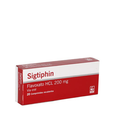 Imagen de Flavoxato Sigtiphin Comp. 200Mg X20