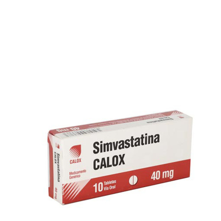 Imagen de Simvastatina Tab. 40Mg X10 Calox